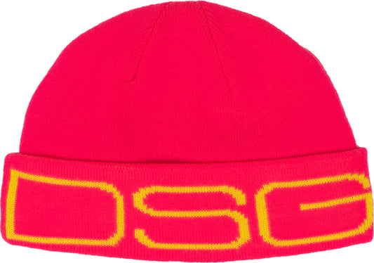 DSG Womens Logo Beanie - Hot Pink