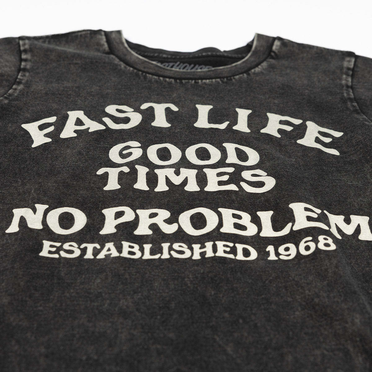 Fasthouse No Problem Tee - Black