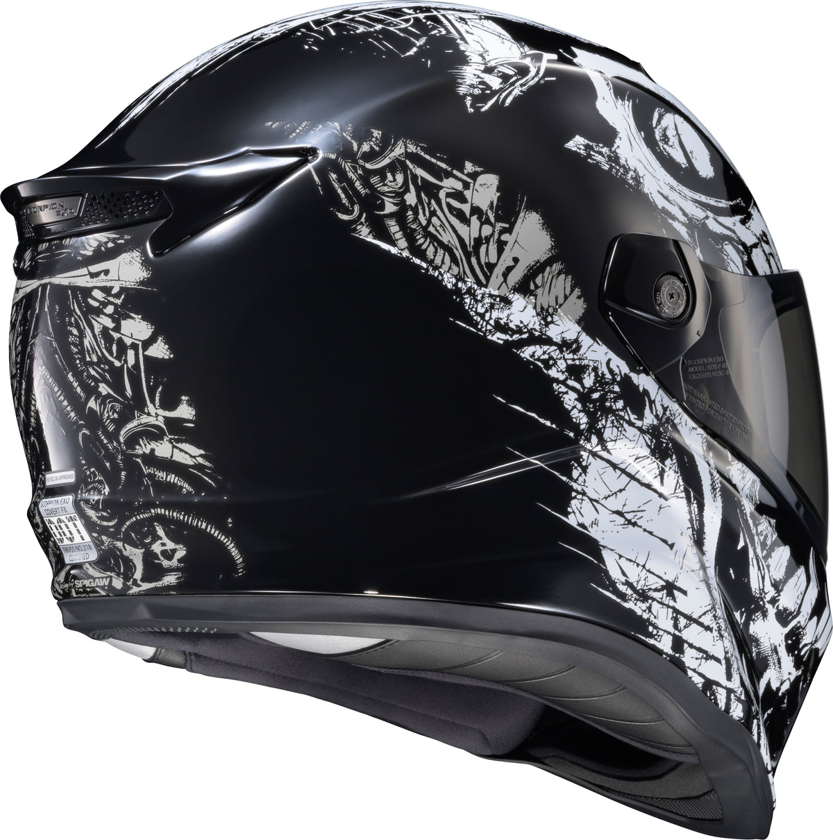 Scorpion Covert FX Caiman Helmet - Black