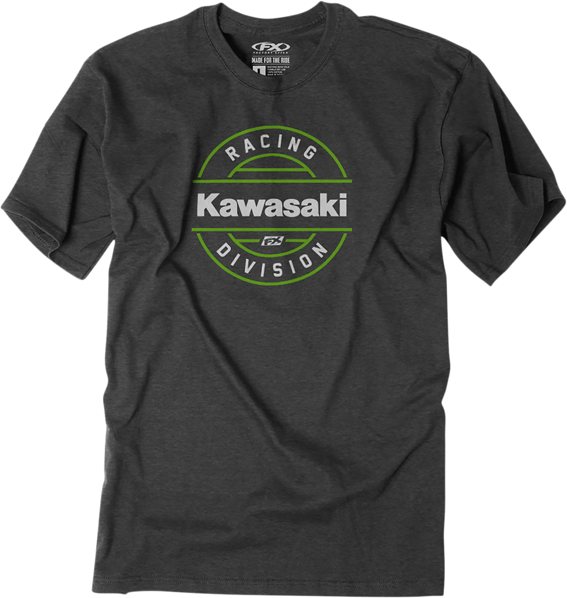 Facotry Effex Kawasaki Division T-Shirt - Heather Charcoal