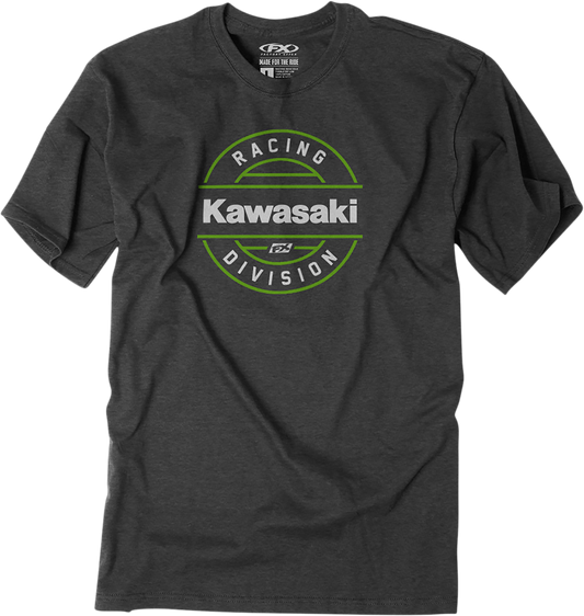 Facotry Effex Kawasaki Division T-Shirt - Heather Charcoal