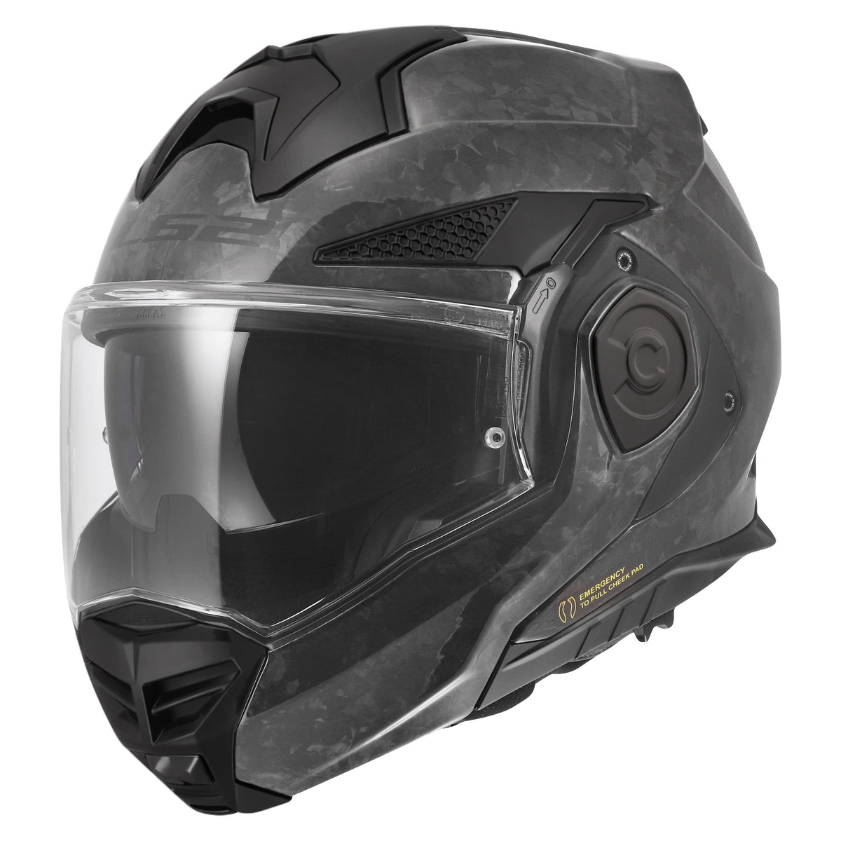 LS2 Advant X Carbon Full Forged Helmet - Gloss Black