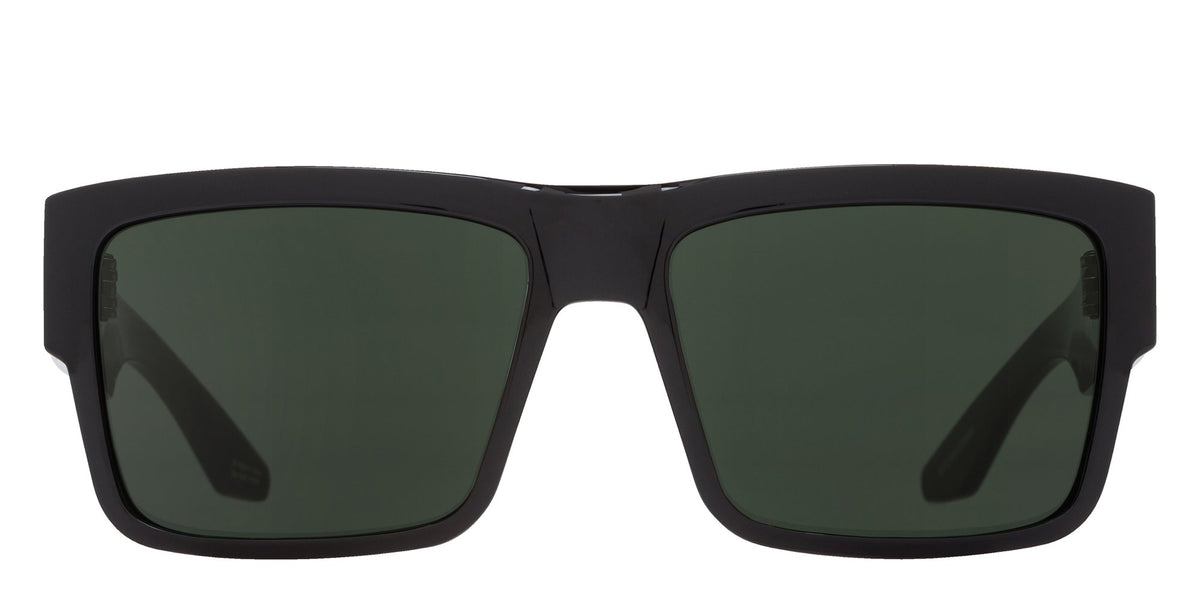 Spy Cyrus Sunglasses - Black/HD Plus Gray Green