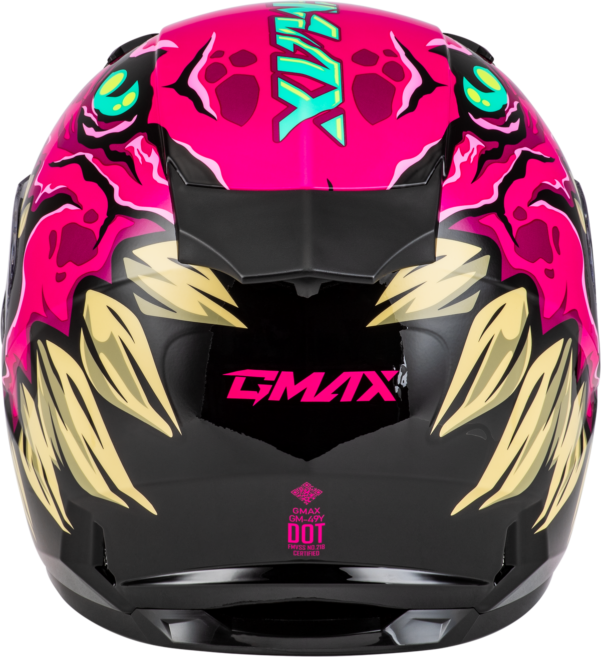 GMAX Youth GM-49Y Drax Helmet Pink