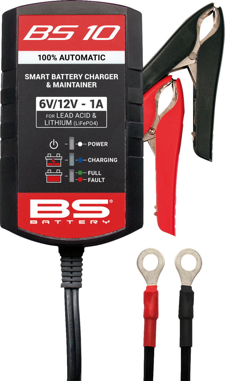 BS Battery Charger/Maintainer - BS 10 - 6 V/12 V - 1 A