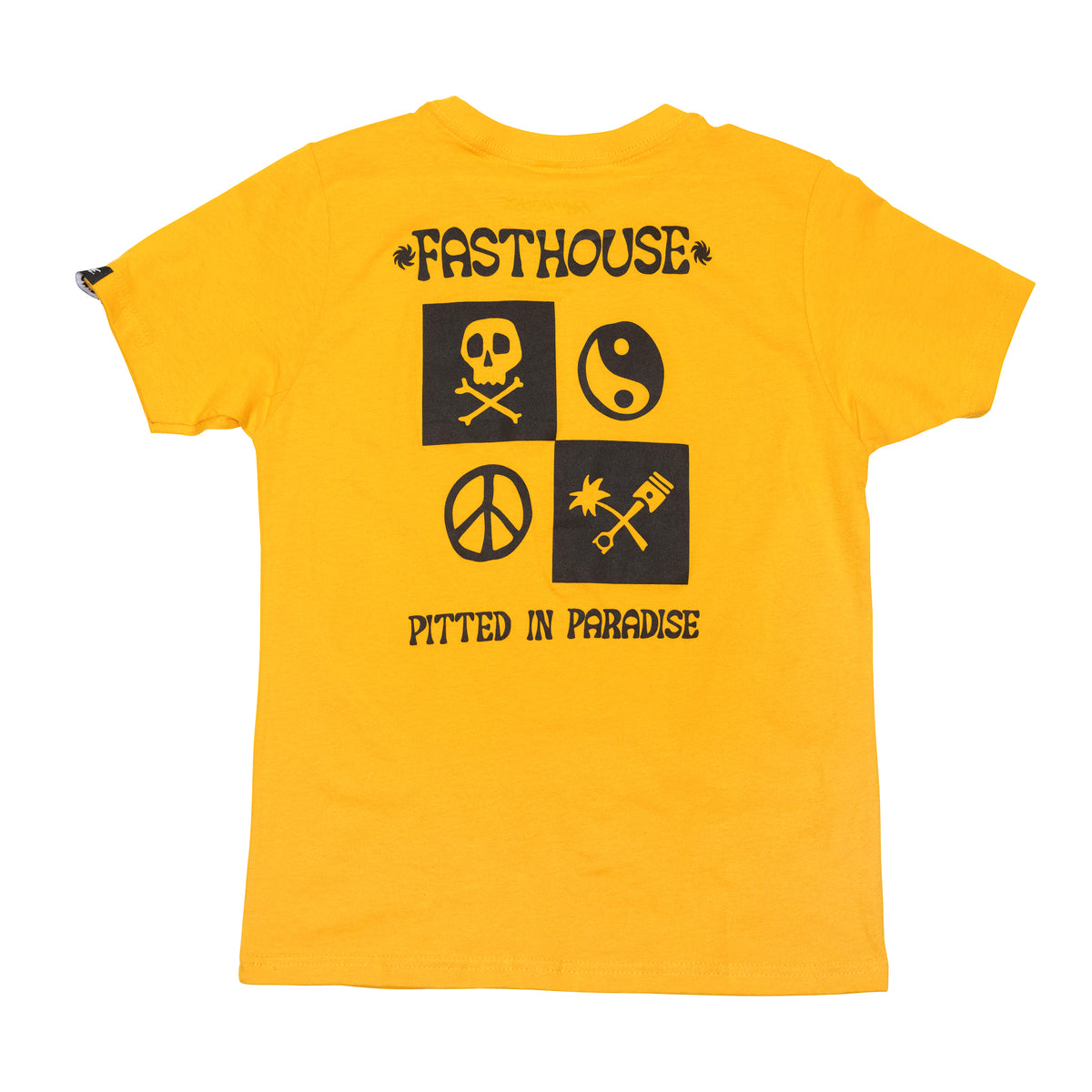 Fasthouse Youth  Gold Mine  Tee - Vintage Gold