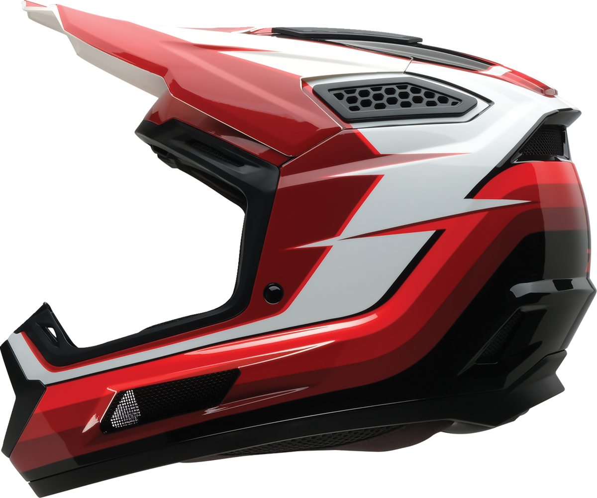 Z1R Dirt Maxx Vortex Helmet - Red/White