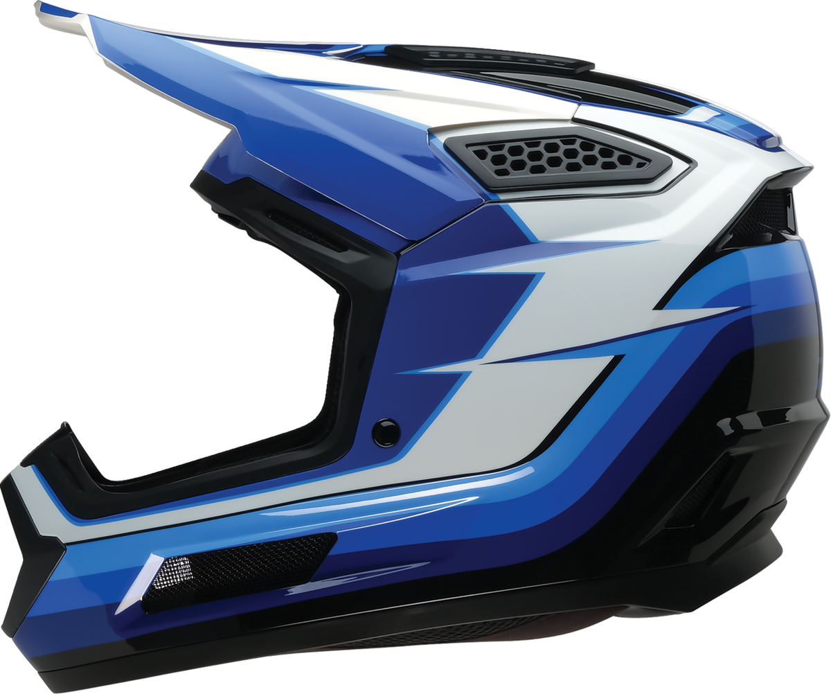 Z1R Dirt Maxx Vortex Helmet - Blue/White