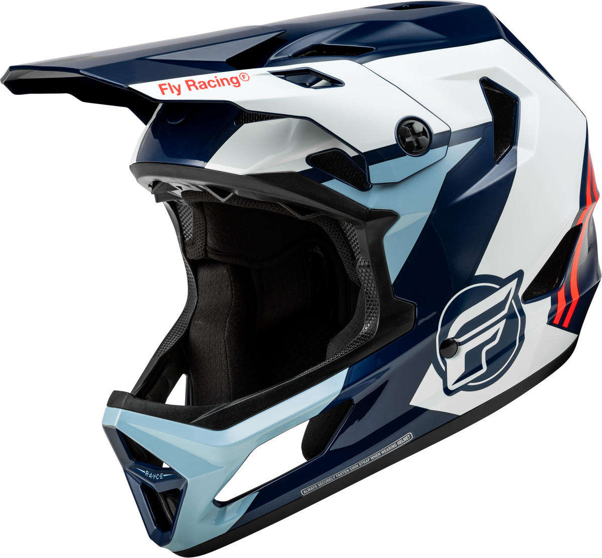 Fly Racing Rayce Helmets - Red/White/Blue