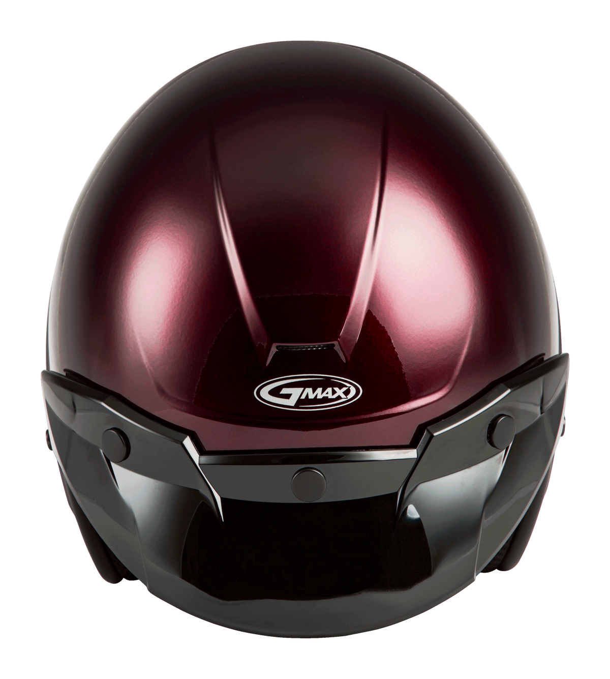 GMAX OF-2 Open-Face Helmet Wine Red