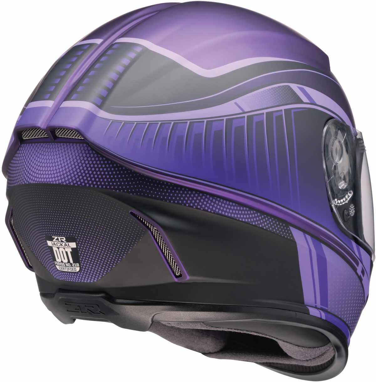 Z1R Jackal Dark Matter Helmet - Purple