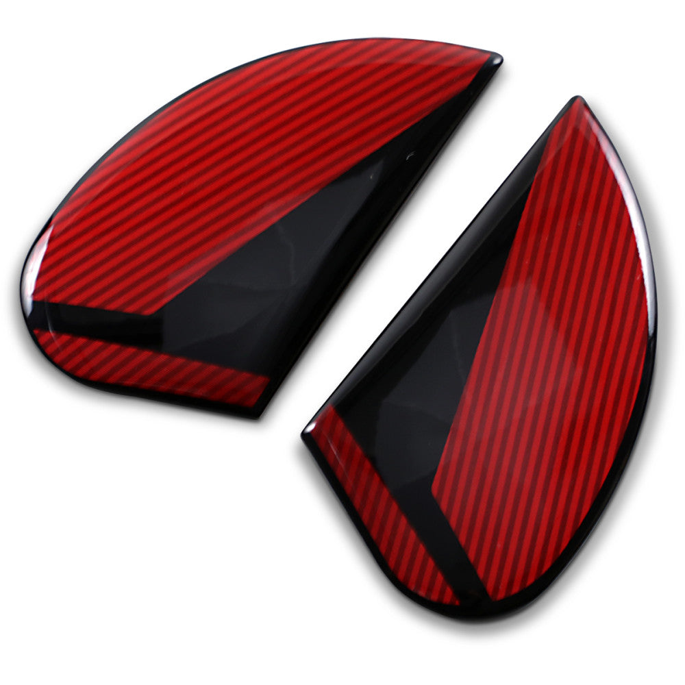 Icon Airform Helmet Side Plates - Conflux Red