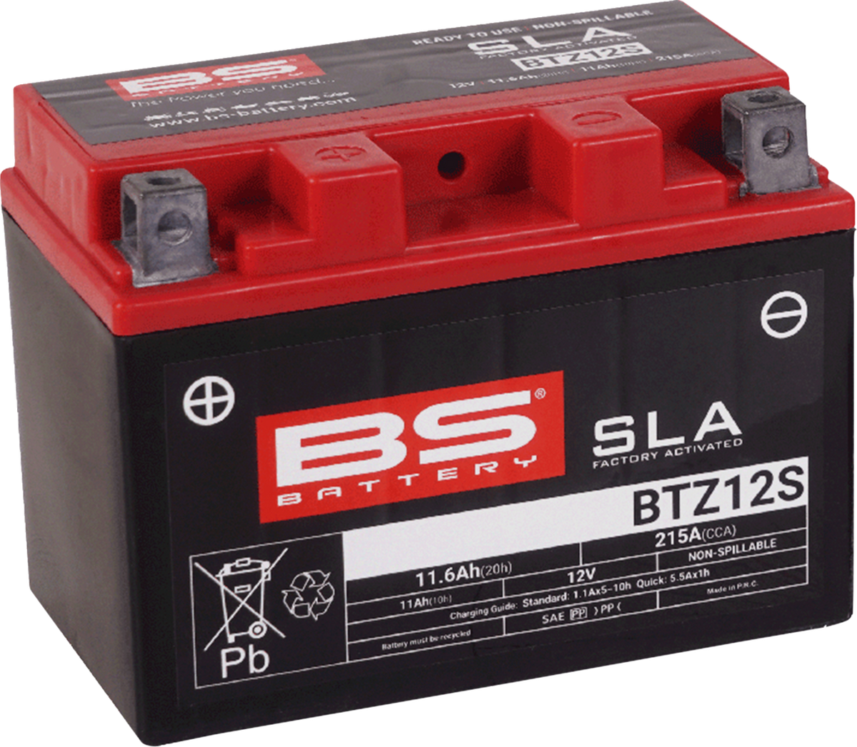 BS Battery - BTZ12S (YTZ)