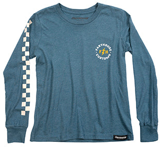 Fasthouse Youth Rider Long Sleeve Tee - Teal