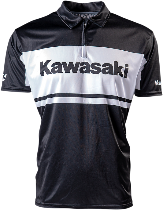 Facotry Effex Kawasaki Team Pit Shirt - Black/White