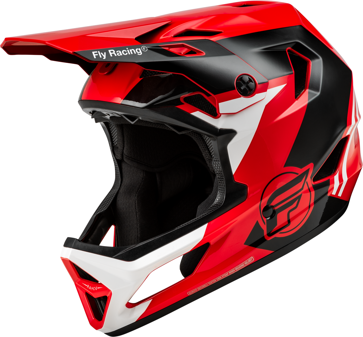 Fly Racing Rayce Helmets - Red/Black/White