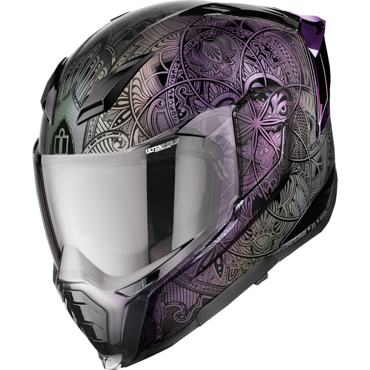 Icon Ultraflite Opal Mandala MIPS Helmet - Purple
