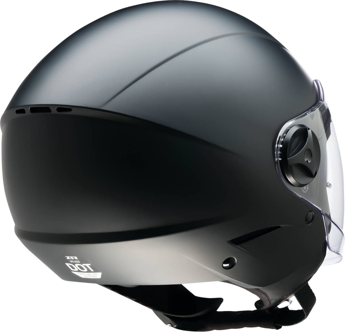 Z1R Scuzzi Helmet - Flat Black
