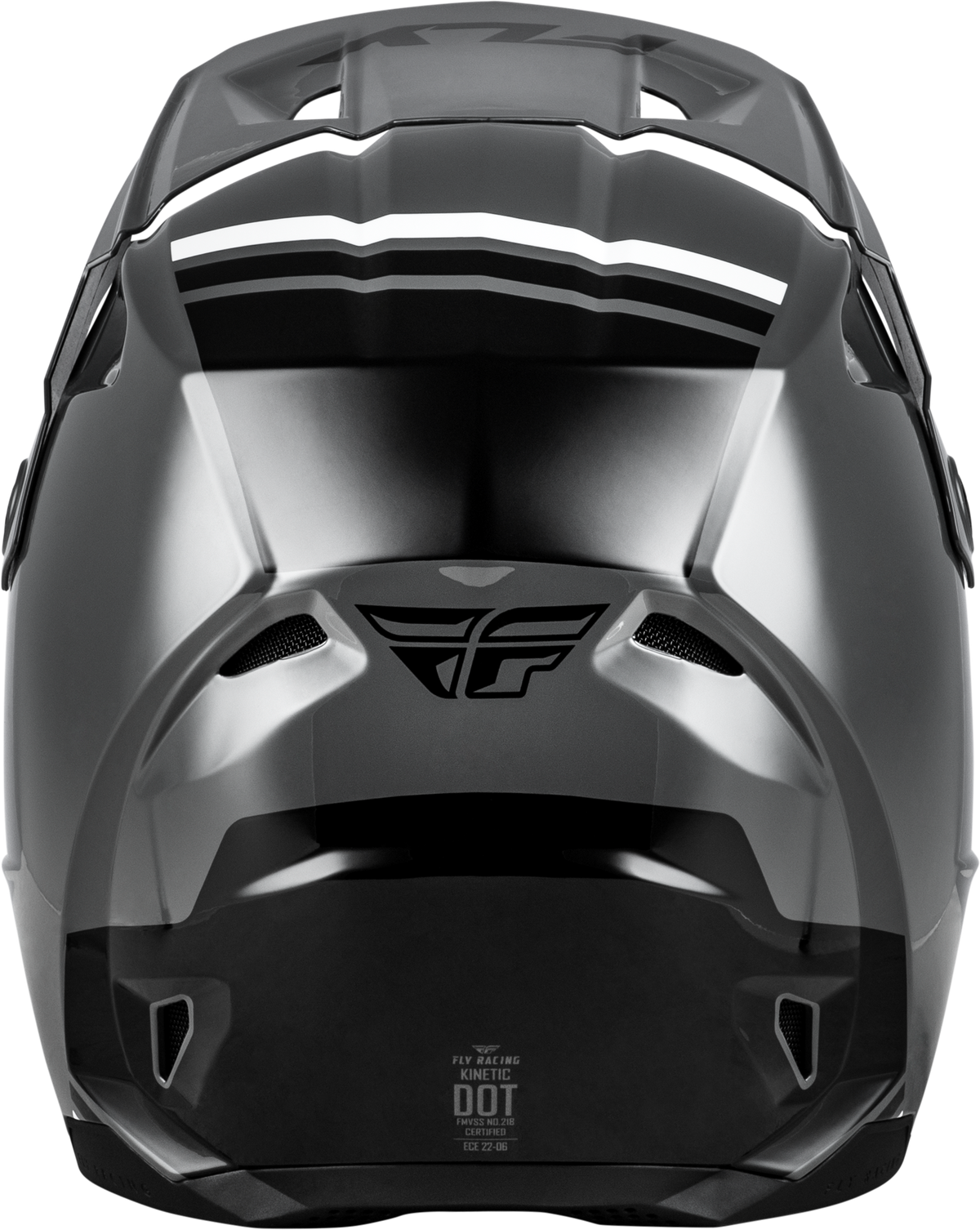 Fly Racing Kinetic Verdict Helmet - Grey/Black/White