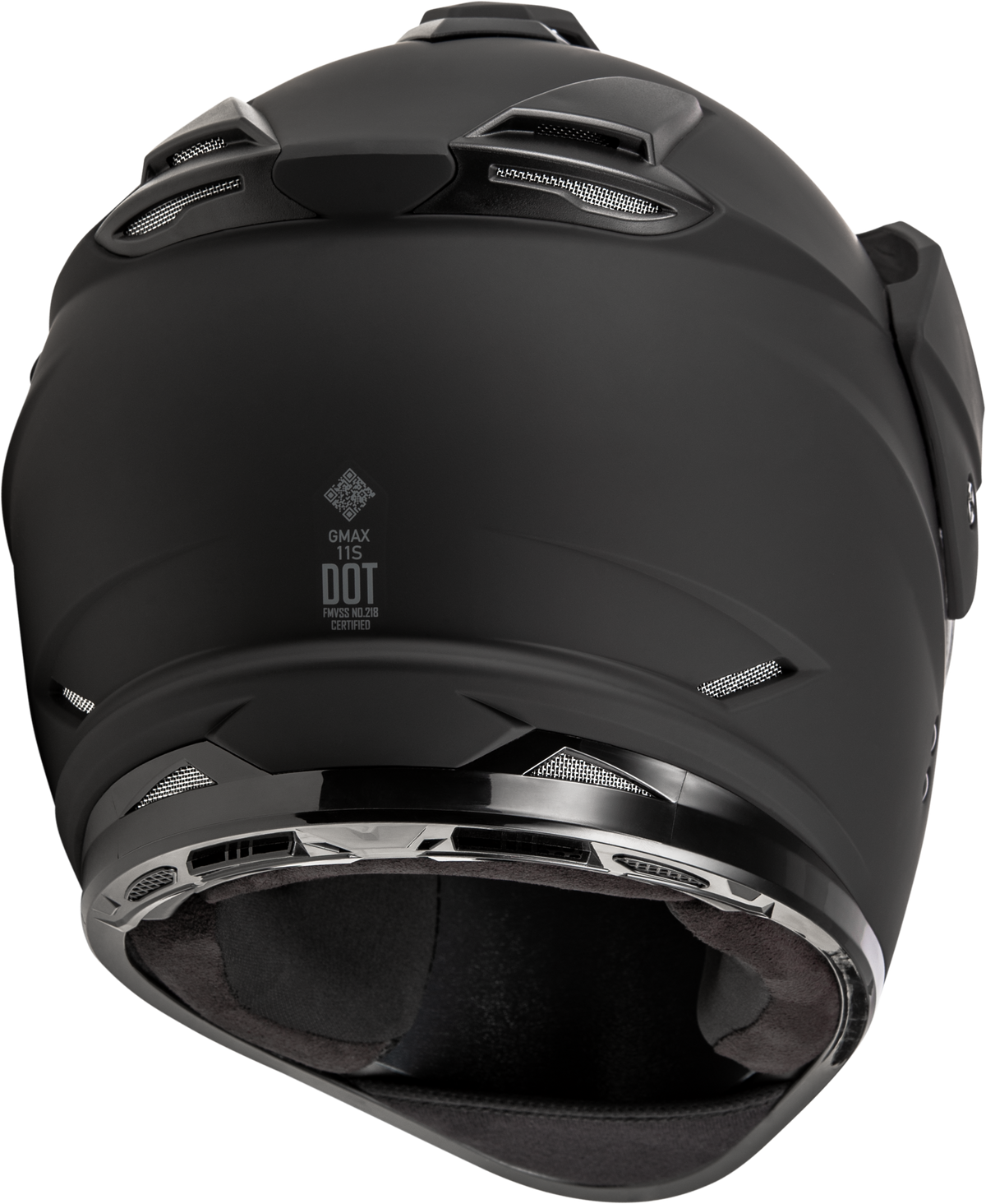 GMAX GM-11S Electric Shield Helmet Matte Black