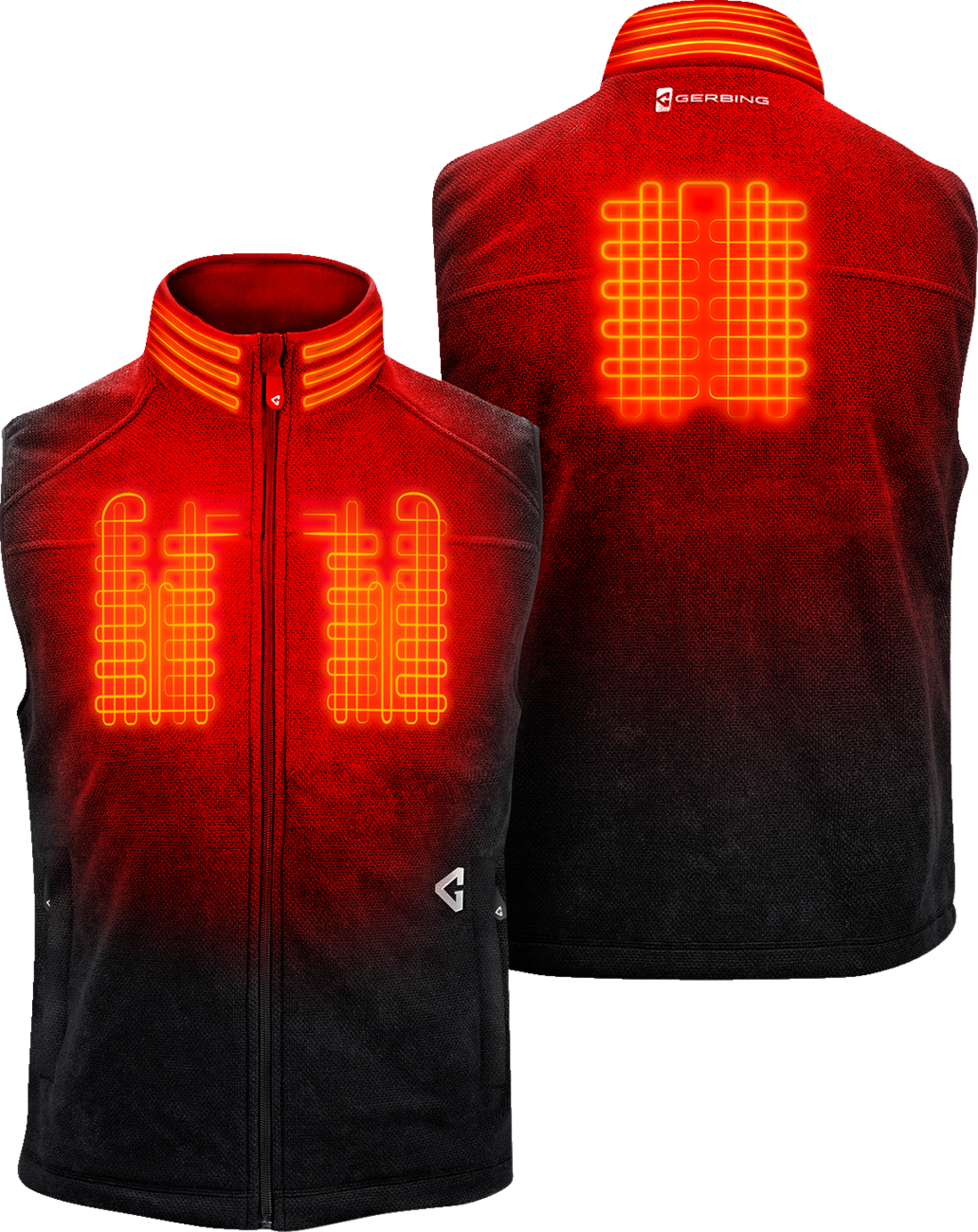 7V Thermite Fleece Heated Vest 2.0 - Black