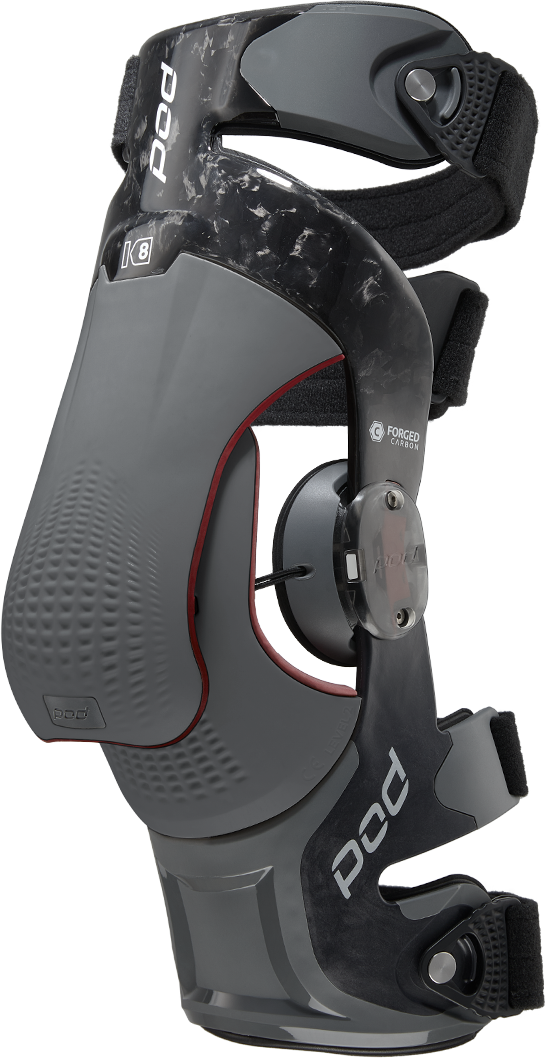 Pod K8 3.0 Knee Brace Carbon - Left - Carbon/Graphite