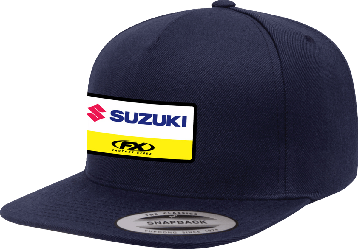Facotry Effex Suzuki Victory Snapback Hat - Royal Blue