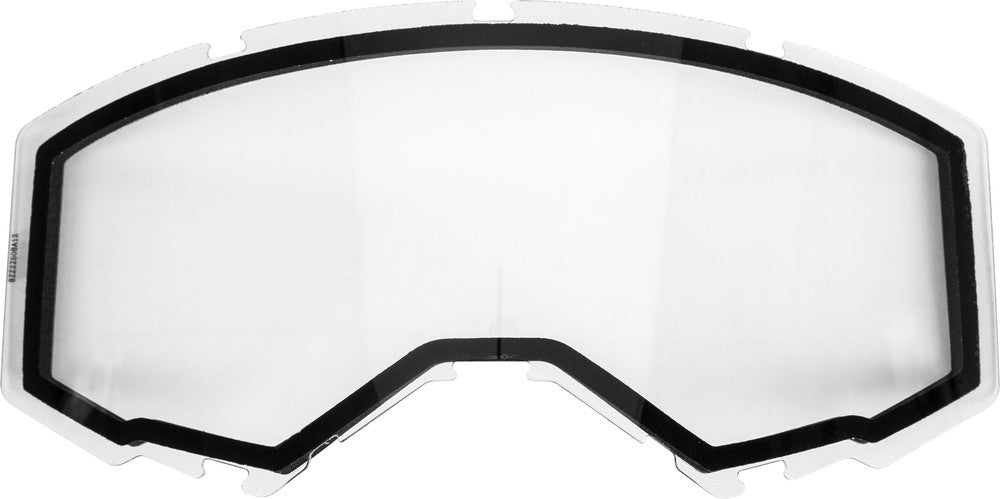 Fly Racing Dual Lens Without Vents Adult