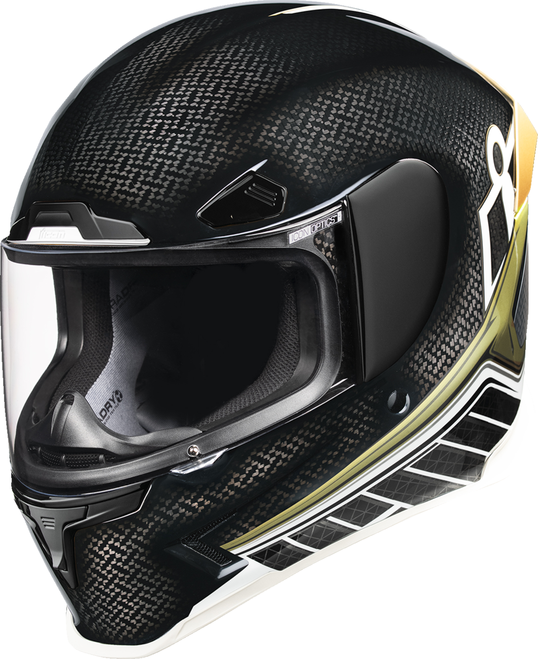 Icon Airframe Pro Helmet Carbon Hyperstrike - Gold