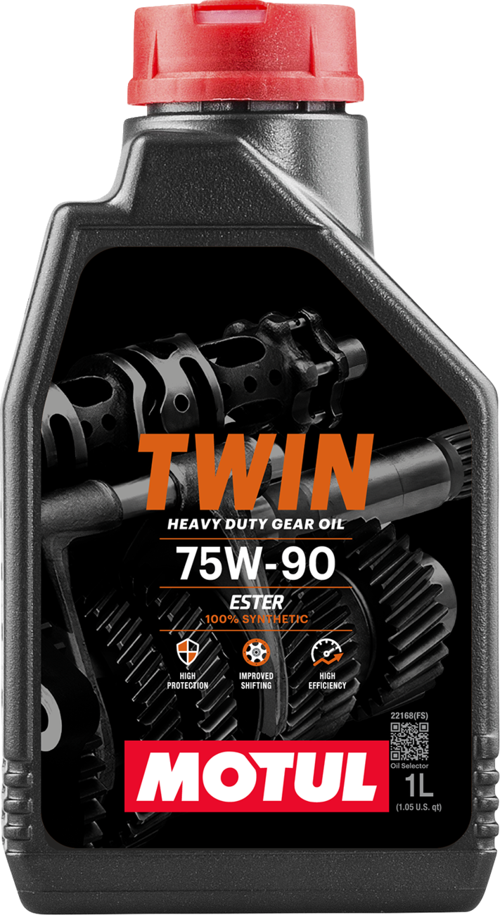 Motul Twin Heavy-Duty Synthetic Gear Oil - 1 Liter - 1 Liter
