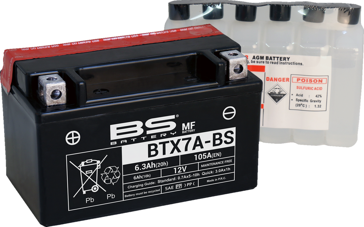 BS Battery - BTX7A-BS (YTX)