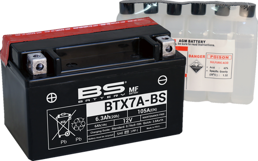 BS Battery - BTX7A-BS (YTX)