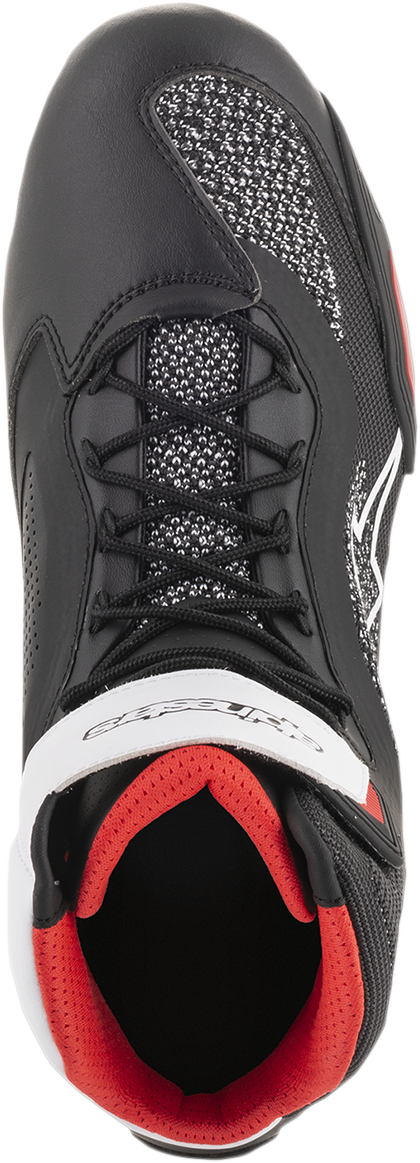 Alpinestars Faster-3 Rideknit Shoes Black/White/Red