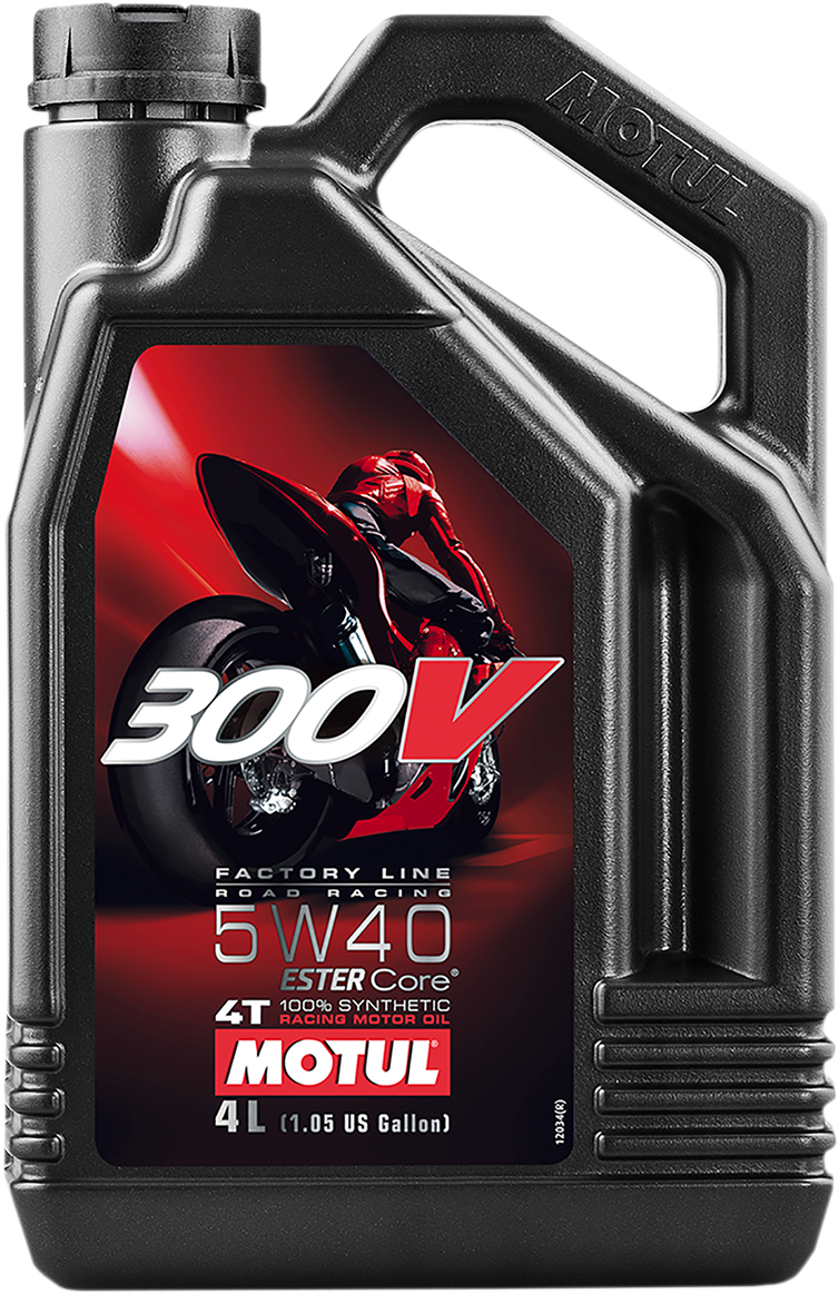 Motul 300V Synthetic Ester Oil - 4 Liter - 4 Liter