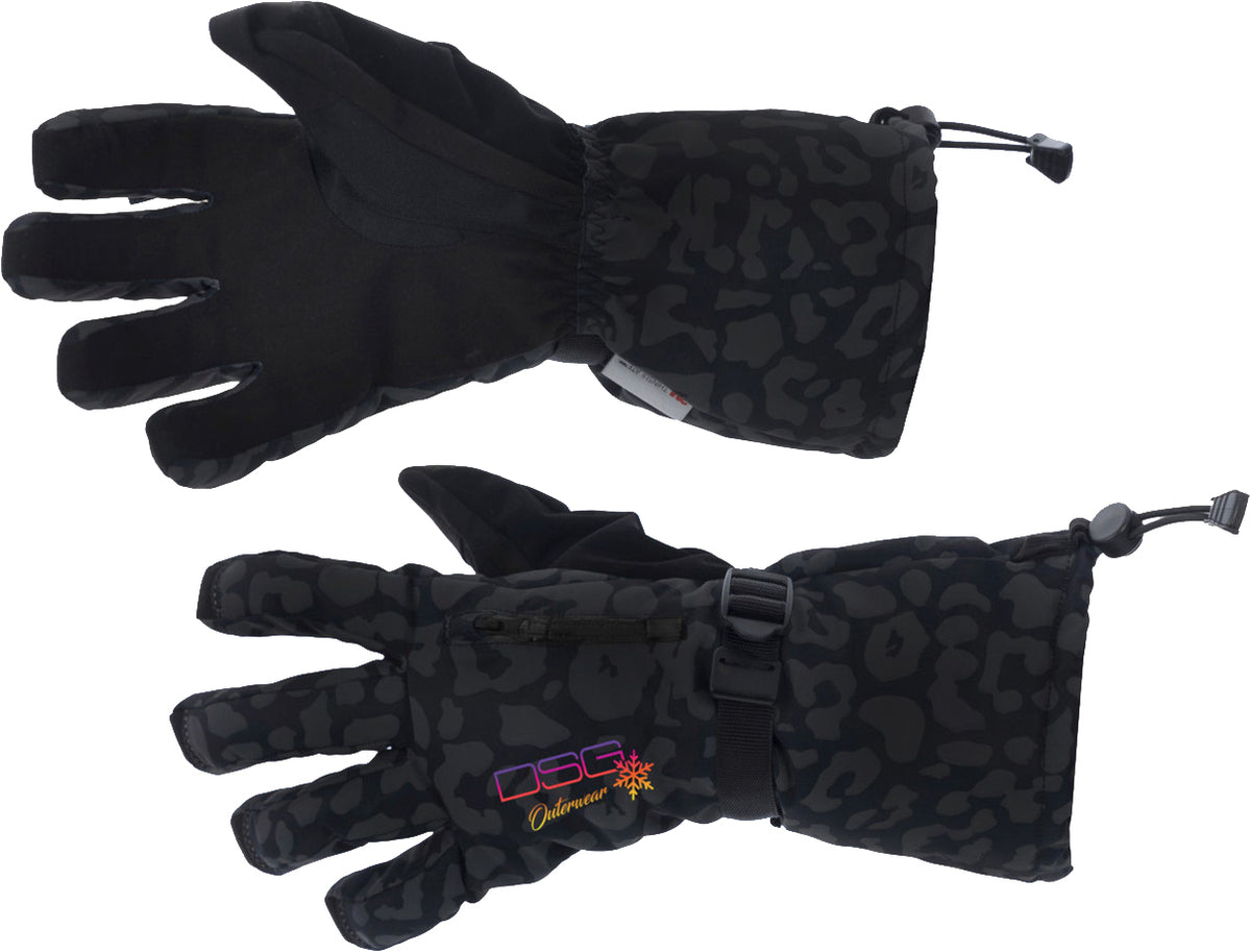 DSG Womens Craze Glove - Ghost Leopard