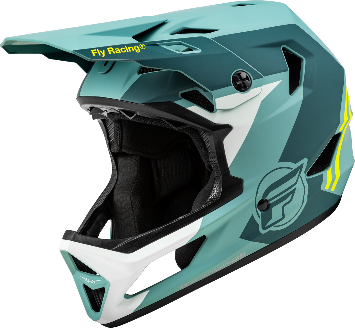 Fly Racing Rayce Helmets - Blue Stone/Hi-Vis