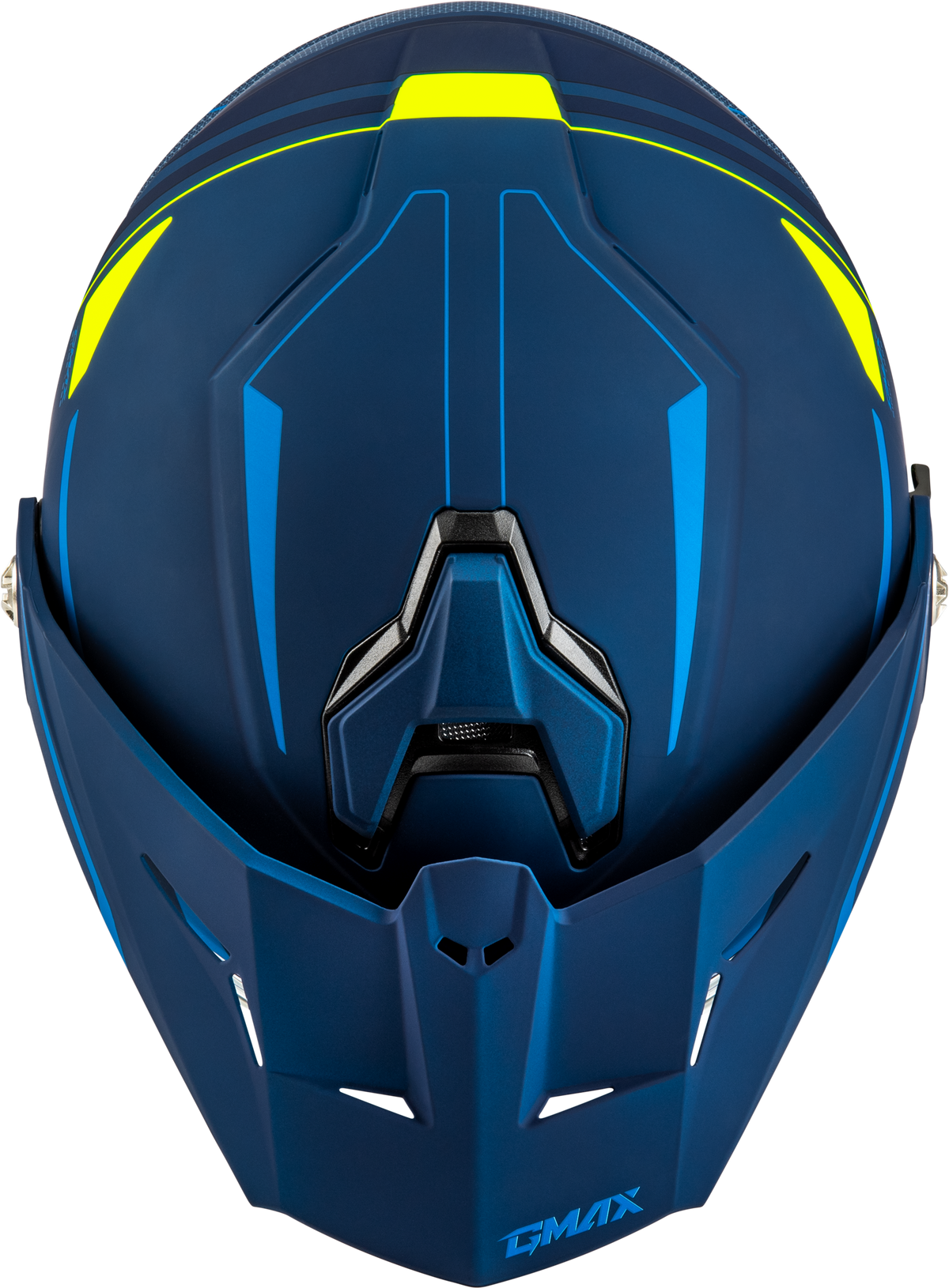GMAX MD-74S Spectre Modular Helmet w/Electric Shield Matte Blue/Green