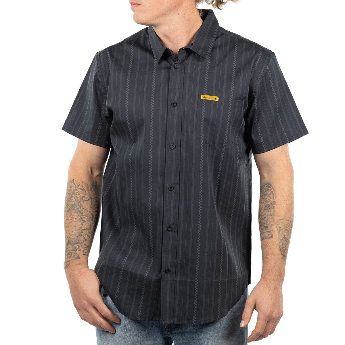 Fasthouse Gallery  Button Up Shirt - Black