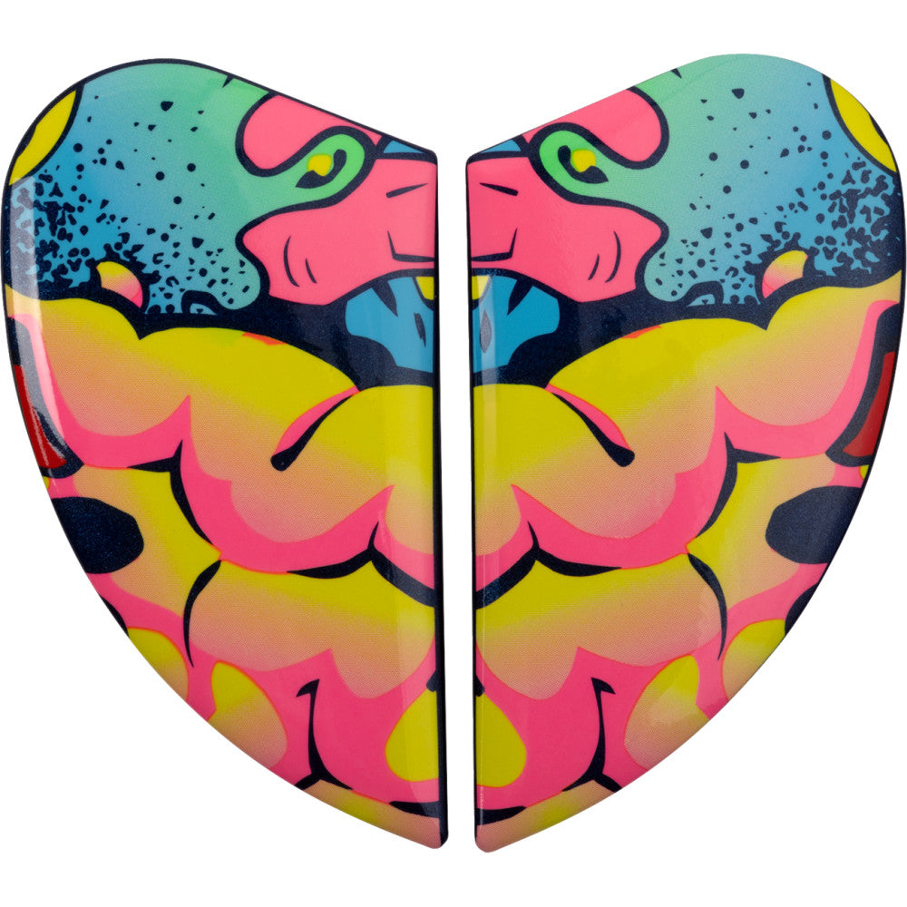 Icon Airform Helmet Side Plates - Scatterbrain Purple