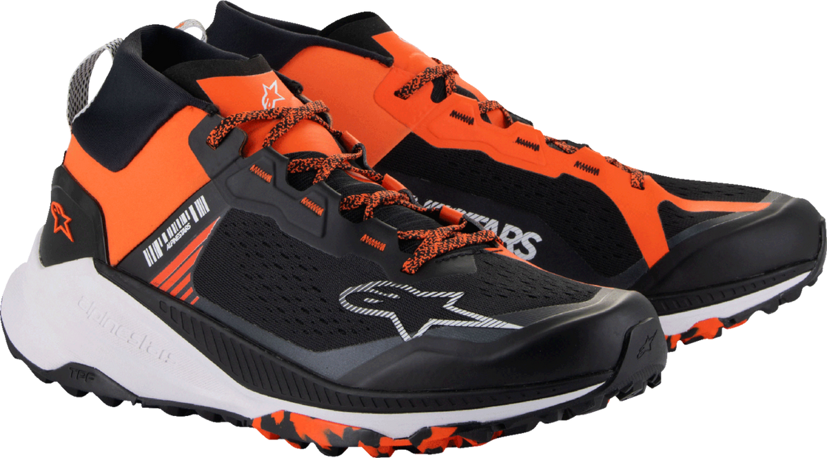 Alpinestars Meta XR v2 Shoes - Black/Orange/White