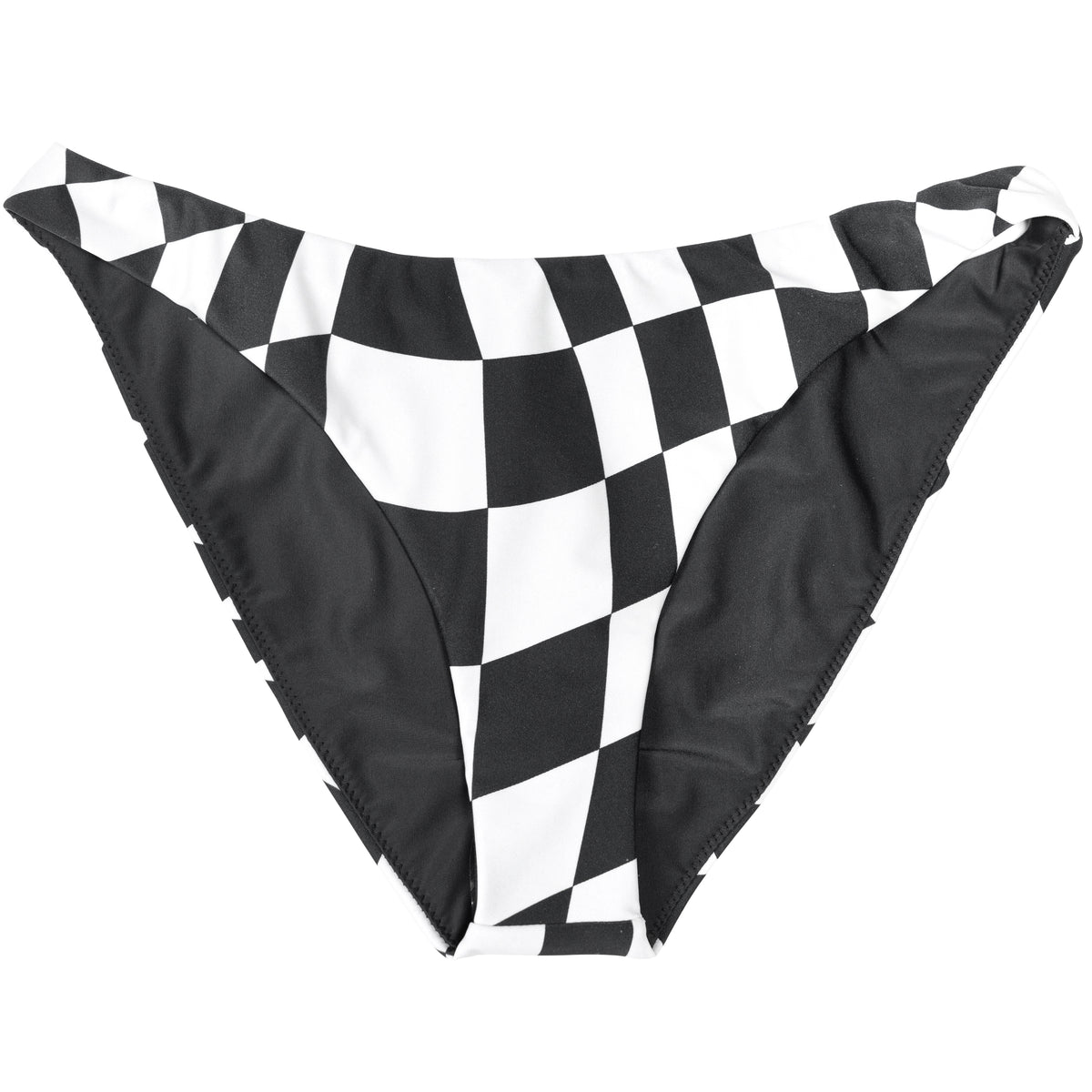 Fasthouse Womens Trip Swimsuits Bikini Set - Black/White