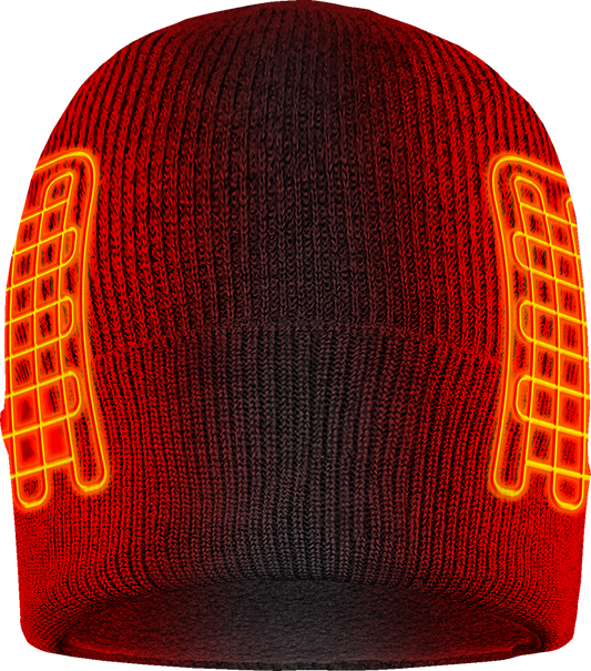 Gerbing 5 V Heated Knitted Hat Beanies - Black