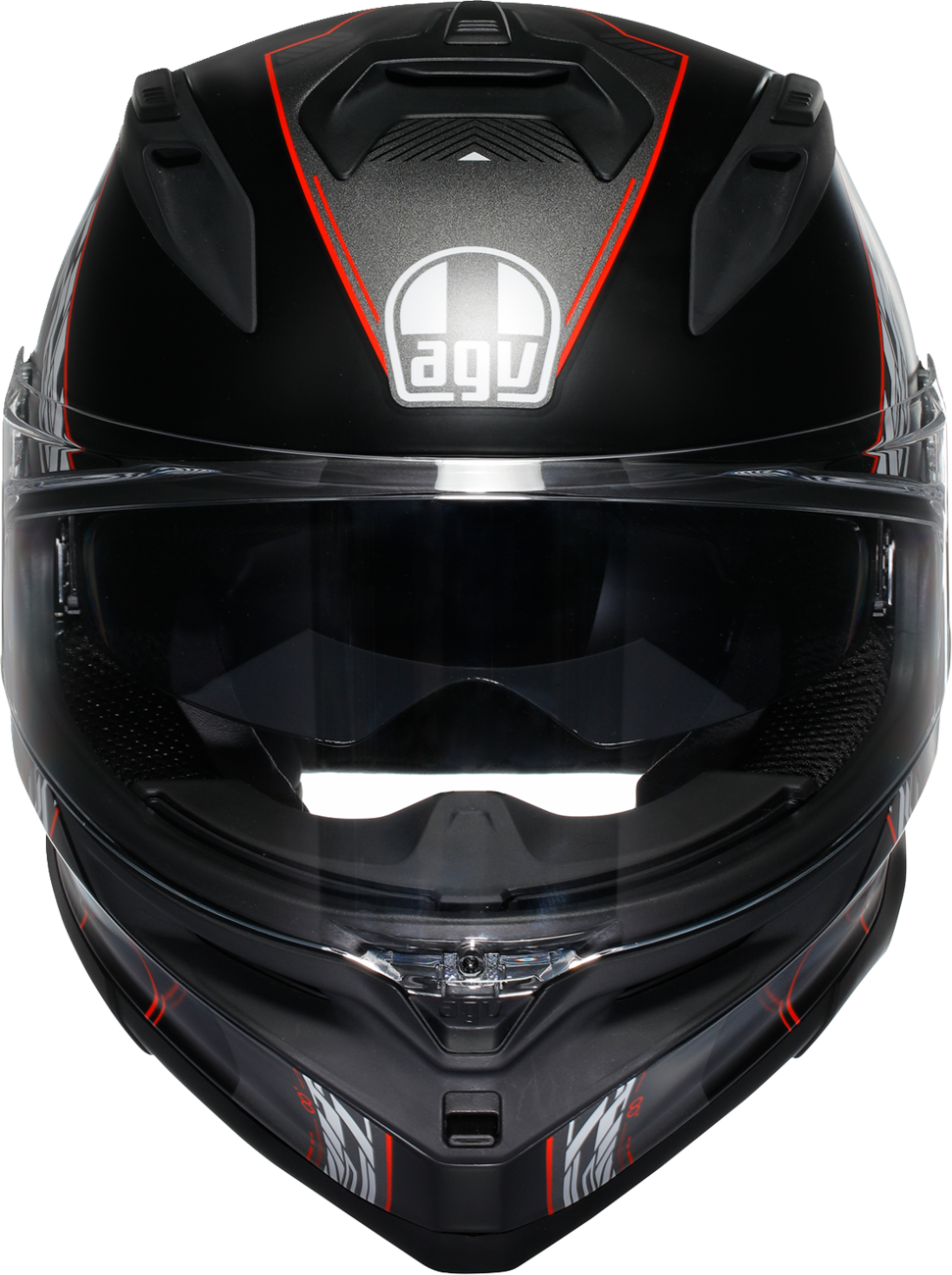 AGV K7 Helmet - Kyber - Matte Black/Red