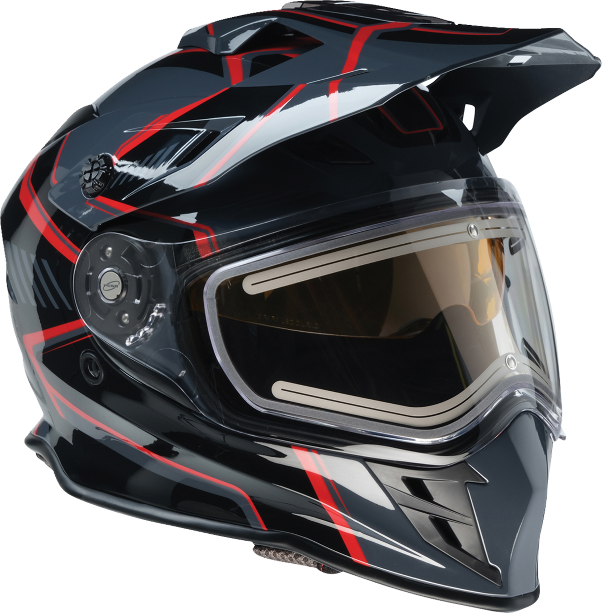 Z1R Range 2.0 Snow Rotor Helmet - Black/Red