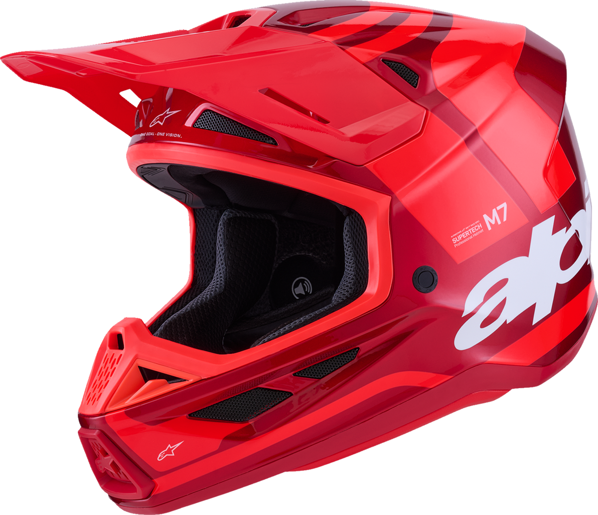 Alpinestars SM7 Core Helmet - Gloss Red