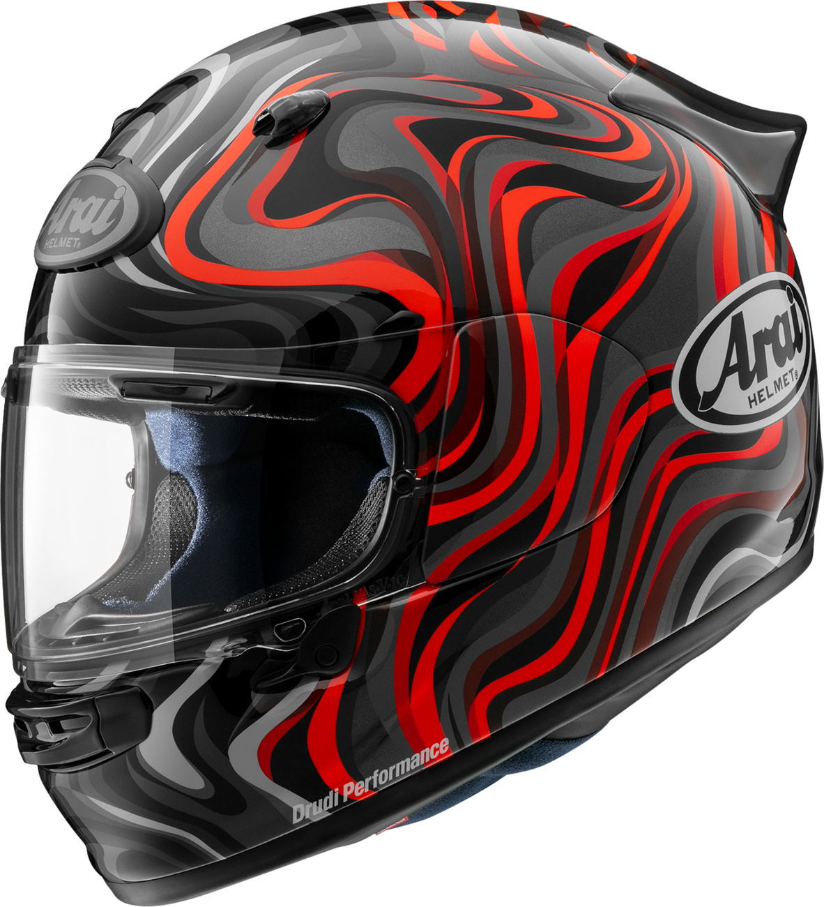 Arai Contour-X Swirl Helmet - Red
