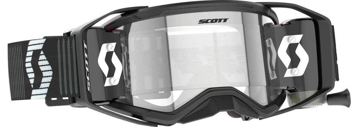 Scott USA Prospect 2.0 Super WFS Goggles - Black/White / Clear
