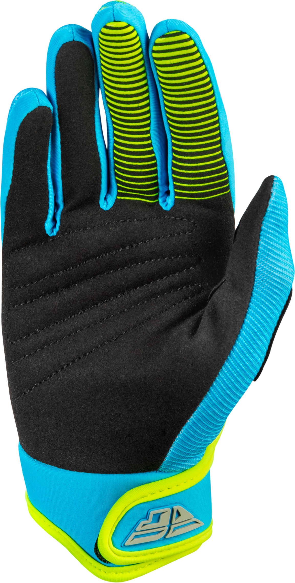 Fly Racing F-16 Youth Gloves - Blue/Hi-Vis