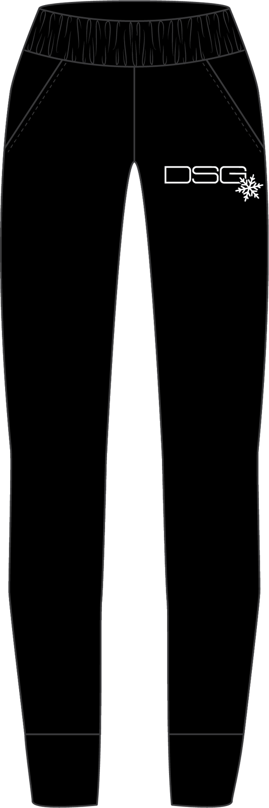 DSG Womens Midlayer Pant CLOSEOUT - Black