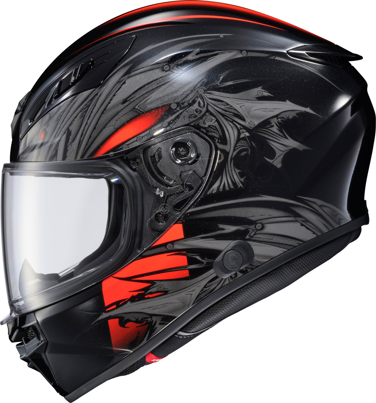 Scorpion EXO-R430 Wyvern Helmet - Black/Red
